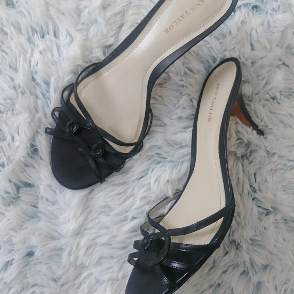 Ann Taylor Backless Heels